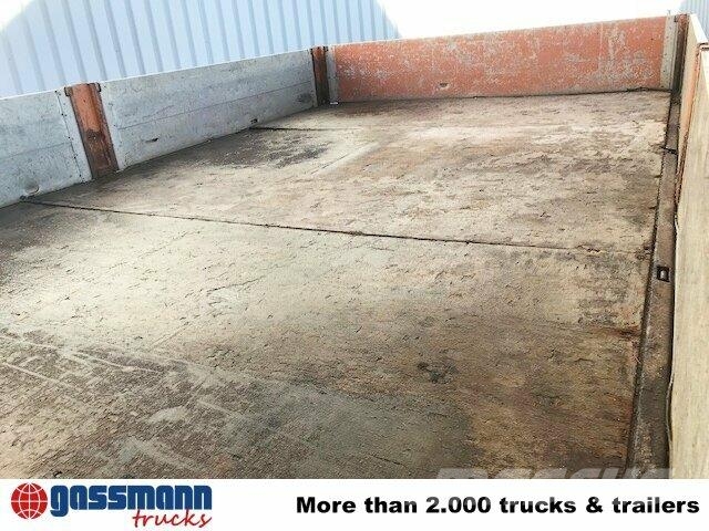 MAN LE 8.185 LC Doka 4x2 BB, 2x AHK Camiones plataforma
