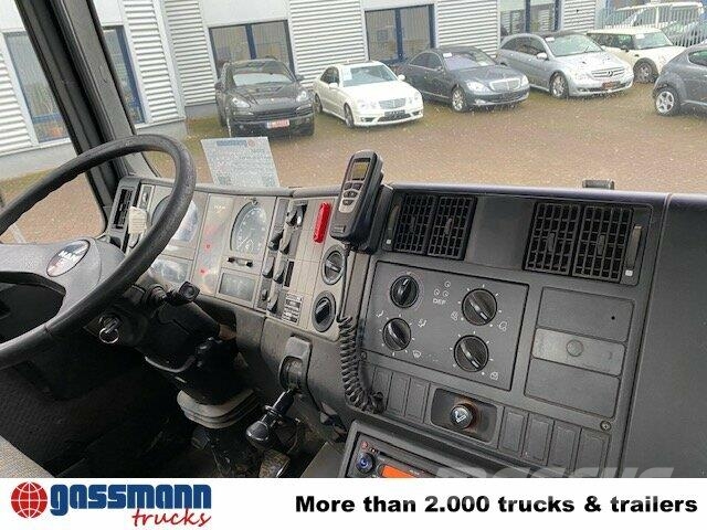 MAN T40 26.364/414 6x4, 6-Zylinder 훅 리프트 트럭