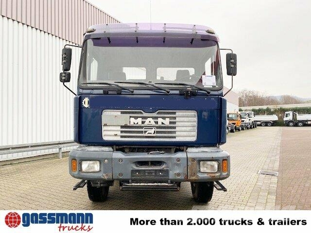 MAN T40 26.364/414 6x4, 6-Zylinder 훅 리프트 트럭