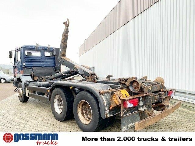 MAN T40 26.364/414 6x4, 6-Zylinder 훅 리프트 트럭
