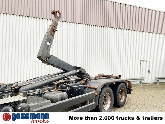 MAN T40 26.364/414 6x4, 6-Zylinder 훅 리프트 트럭