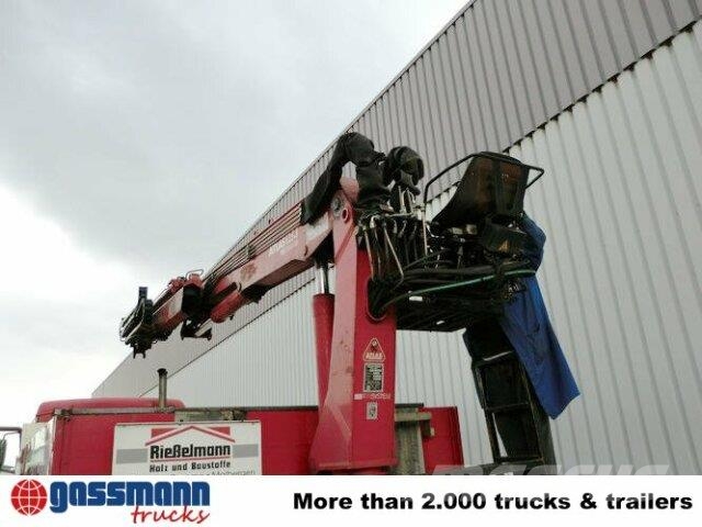MAN TGA 18.360 4x2, Baustoff, Kran ATLAS 125.1 Φορτηγά Kαρότσα με ανοιγόμενα πλαϊνά