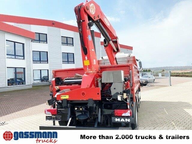 MAN TGA 18.400 4x2 BL Pritsche Heckkran PM17523 Φορτηγά Kαρότσα με ανοιγόμενα πλαϊνά