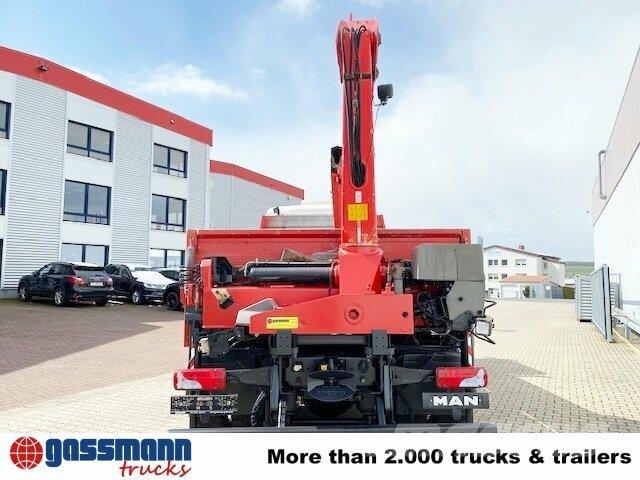 MAN TGA 18.400 4x2 BL Pritsche Heckkran PM17523 Φορτηγά Kαρότσα με ανοιγόμενα πλαϊνά