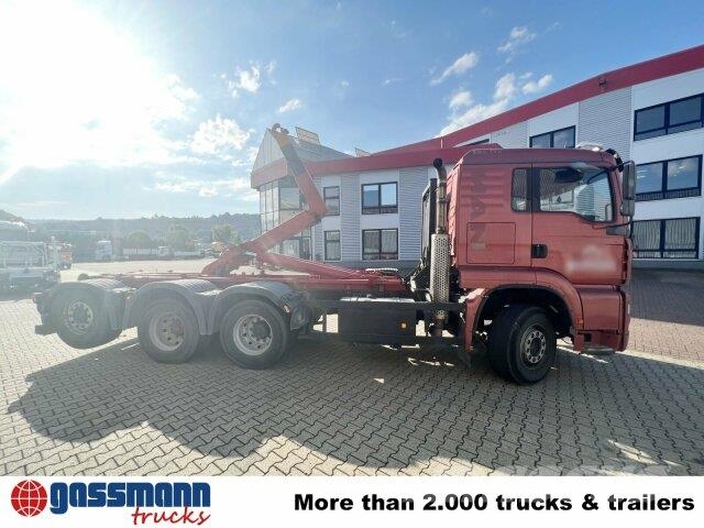MAN TGA 25.530 8x4-4 BL, Lift-/Lenkachse 훅 리프트 트럭