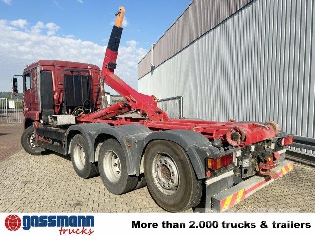 MAN TGA 25.530 8x4-4 BL, Lift-/Lenkachse 훅 리프트 트럭