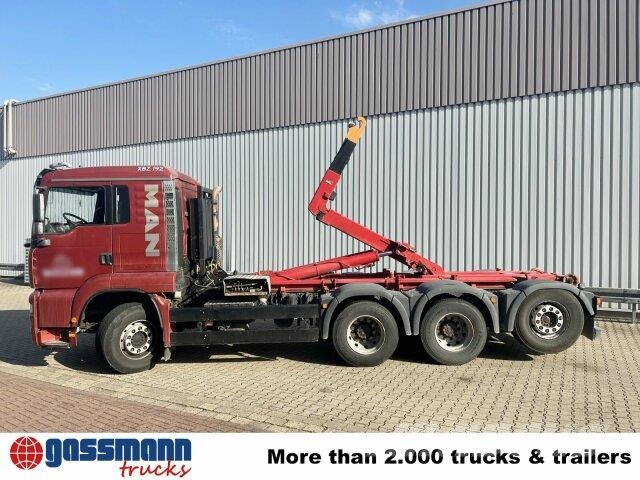 MAN TGA 25.530 8x4-4 BL, Lift-/Lenkachse 훅 리프트 트럭