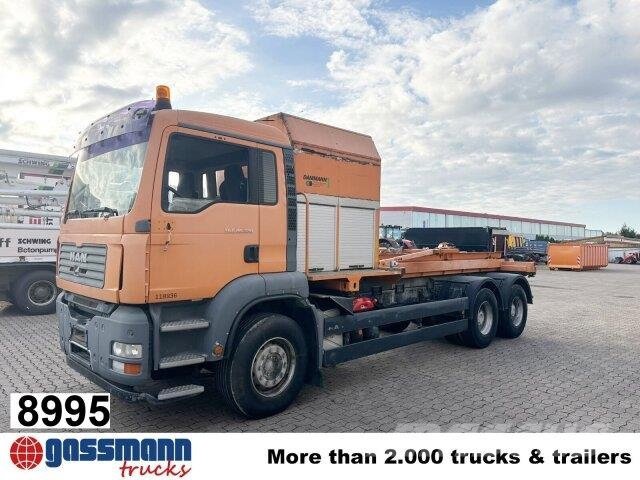MAN TGA 26.320 6x4 BB mit Wechselbrücke mit 2 Pumpen Varredoras
