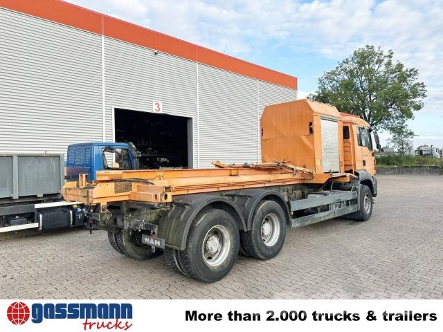 MAN TGA 26.320 6x4 BB mit Wechselbrücke mit 2 Pumpen Varredoras