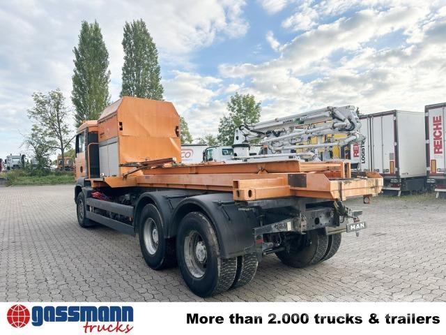 MAN TGA 26.320 6x4 BB mit Wechselbrücke mit 2 Pumpen Varredoras