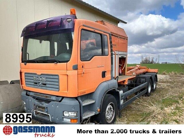 MAN TGA 26.320 6x4 mit Wechselbrücke mit 2 Pumpen Barredoras