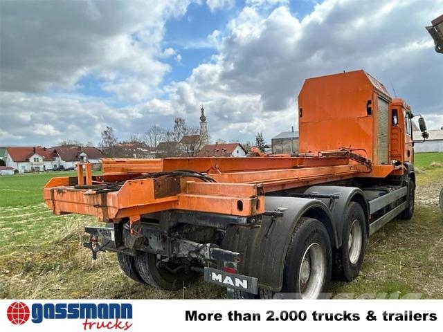 MAN TGA 26.320 6x4 mit Wechselbrücke mit 2 Pumpen Barredoras