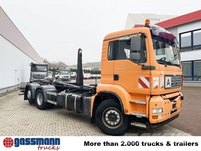 MAN TGA 26.350/400 6x2-2 BL, Lenk-/Liftachse 훅 리프트 트럭