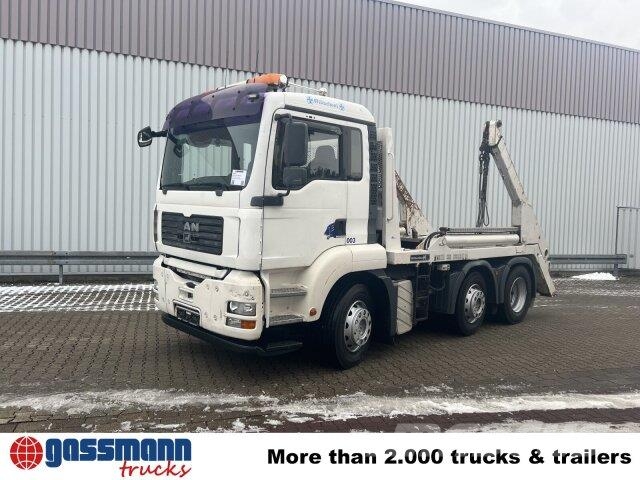 MAN TGA 26.360 6X2/4 BL, Vorlauf Lenk-Liftachse Absetzkipper