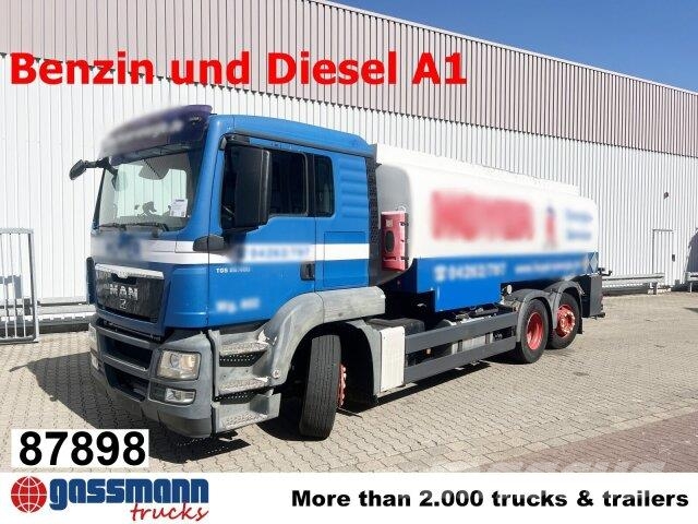MAN TGA 26.400 6x2-4 BL, A1, Lenk-/Liftachse, ADR, Kamioni cisterne