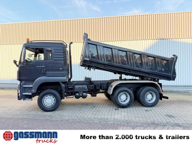 MAN TGA 26.400 6x6 BB, Winterdienstausstattung Kipper
