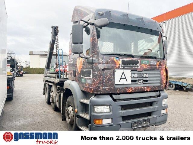 MAN TGA 26.410 6X2/4 BL, Vorlauf Lenk-Liftachse, Absetzkipper