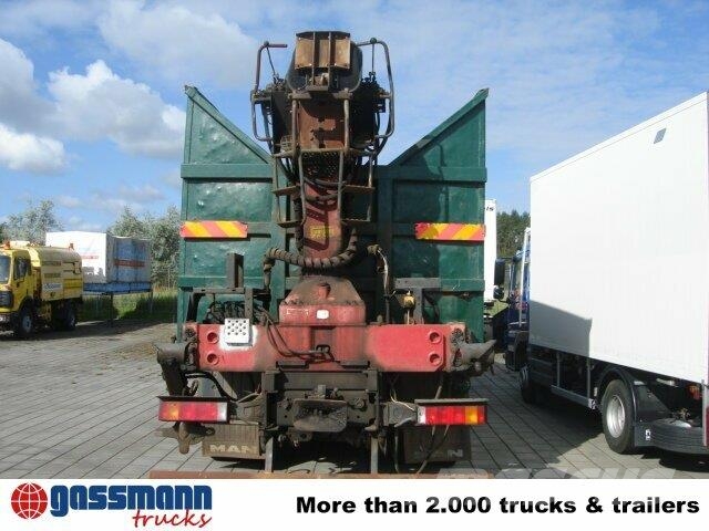MAN TGA 26.413 BB 6x4 Kran Heckkran Jonsered 1020 Φορτηγά Kαρότσα με ανοιγόμενα πλαϊνά