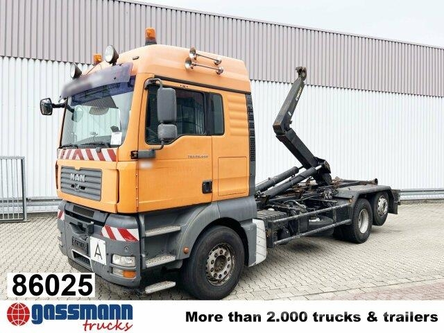 MAN TGA 26.440 6X2-2 BL, Liftachse 훅 리프트 트럭