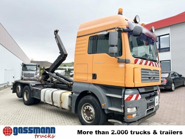 MAN TGA 26.440 6X2-2 BL, Liftachse 훅 리프트 트럭