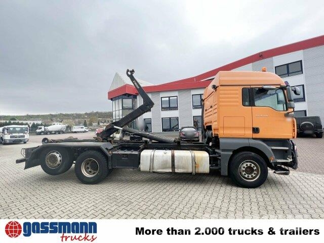 MAN TGA 26.440 6X2-2 BL, Liftachse 훅 리프트 트럭