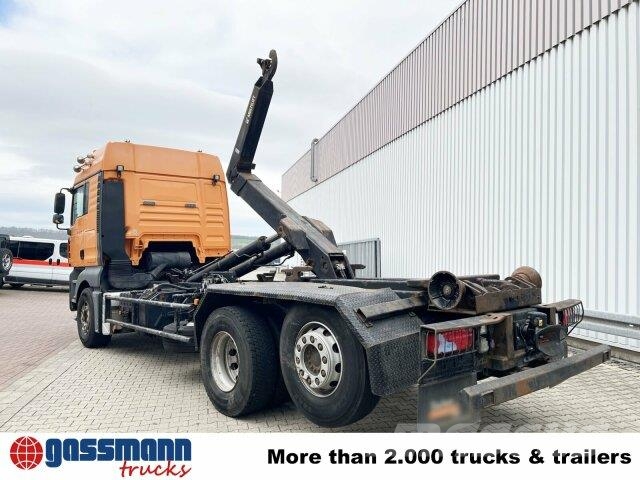 MAN TGA 26.440 6X2-2 BL, Liftachse 훅 리프트 트럭