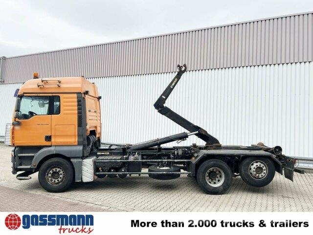MAN TGA 26.440 6X2-2 BL, Liftachse 훅 리프트 트럭