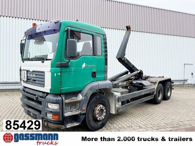 MAN TGA 26.463 6x4 BB 훅 리프트 트럭