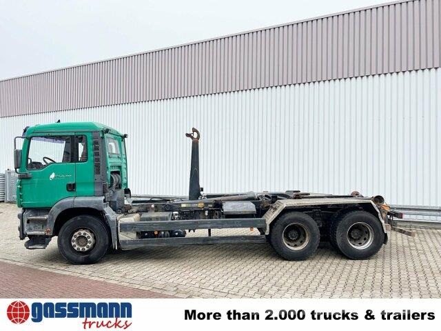 MAN TGA 26.463 6x4 BB 훅 리프트 트럭