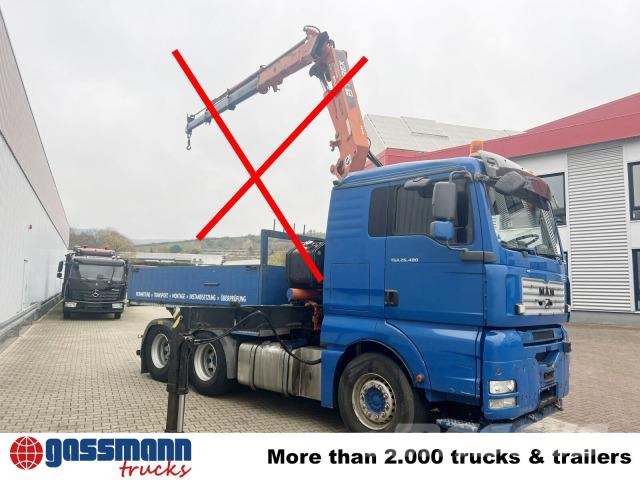 MAN TGA 26.480 6x4 BL, Intarder, SZM/Pritsche Cavalos mecânicos