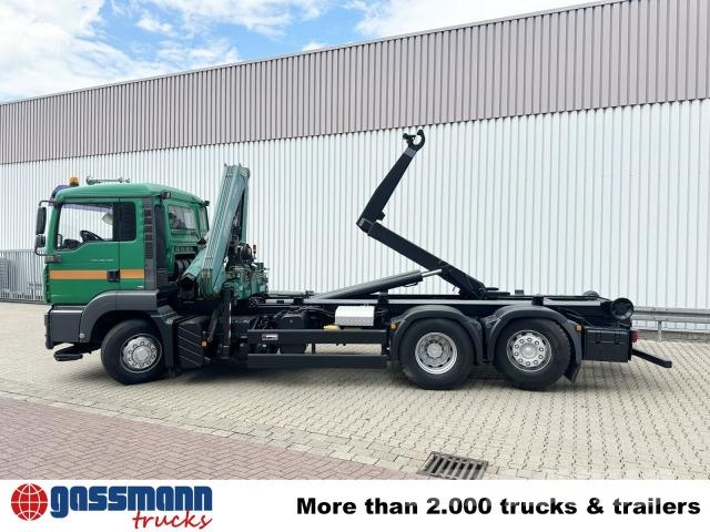 MAN TGA 26.480 6x4H-4 BL, HydroDrive, Kran Fassi F130, Camiones polibrazo