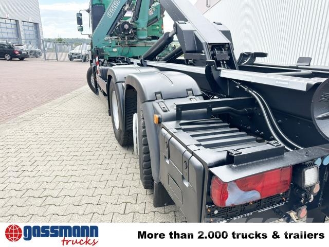 MAN TGA 26.480 6x4H-4 BL, HydroDrive, Kran Fassi F130, Camiones polibrazo
