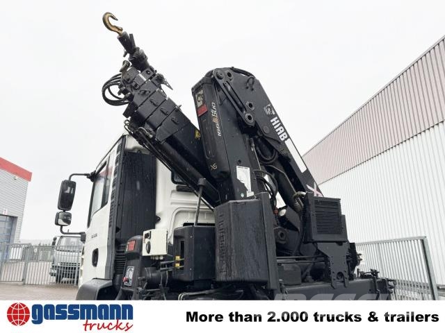 MAN TGA 33.350 6X4 BB mit Kran Hiab 166 E-3 HiDuo, 훅 리프트 트럭