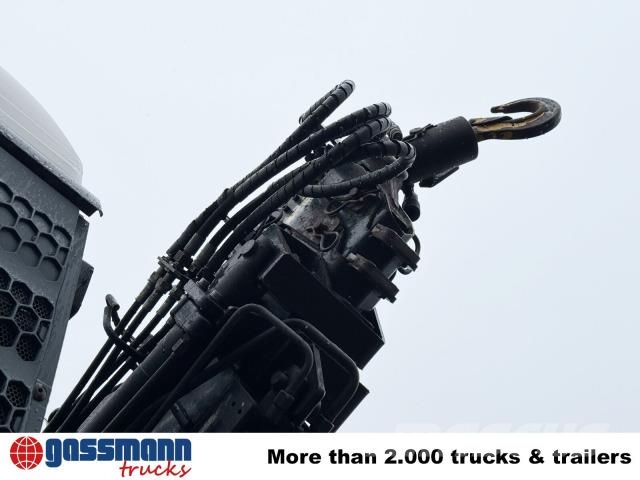 MAN TGA 33.350 6X4 BB mit Kran Hiab 166 E-3 HiDuo, 훅 리프트 트럭
