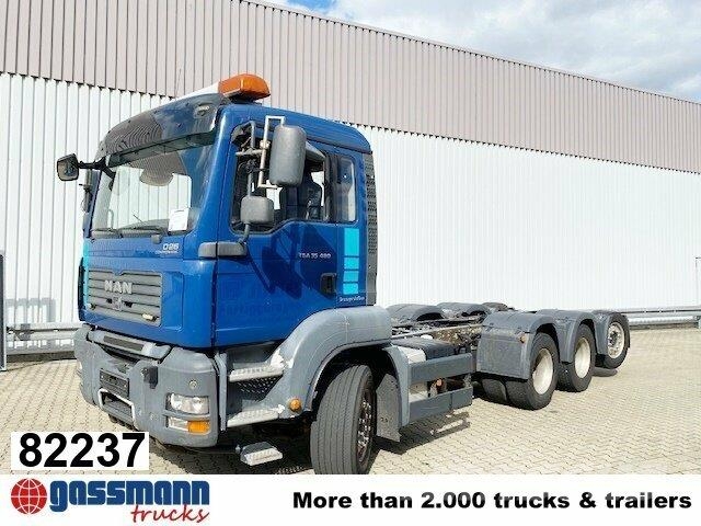 MAN TGA 35.480 8x4-4 BL, Lift-/Lenkachse Φορτηγά Σασί