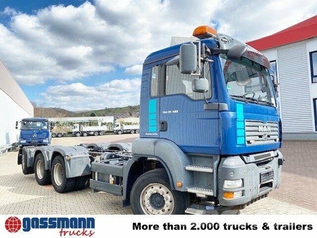 MAN TGA 35.480 8x4-4 BL, Lift-/Lenkachse Φορτηγά Σασί