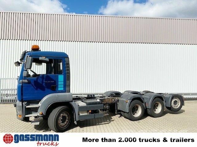 MAN TGA 35.480 8x4-4 BL, Lift-/Lenkachse Φορτηγά Σασί