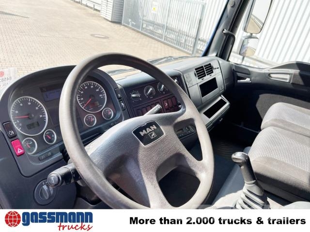 MAN TGL 12.180/210 4x2 BB, City-Abroller, Kran AMCO 훅 리프트 트럭