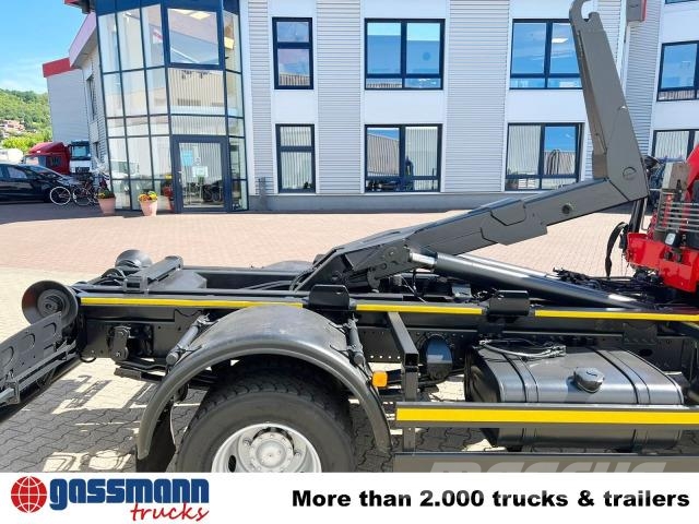 MAN TGL 12.180/210 4x2 BB, City-Abroller, Kran AMCO 훅 리프트 트럭