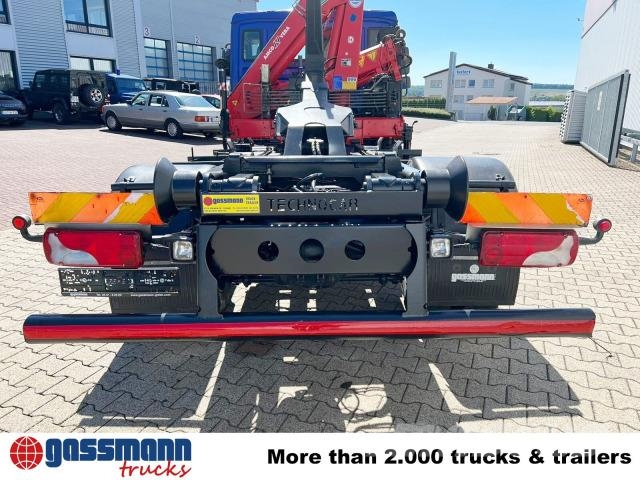 MAN TGL 12.180/210 4x2 BB, City-Abroller, Kran AMCO 훅 리프트 트럭