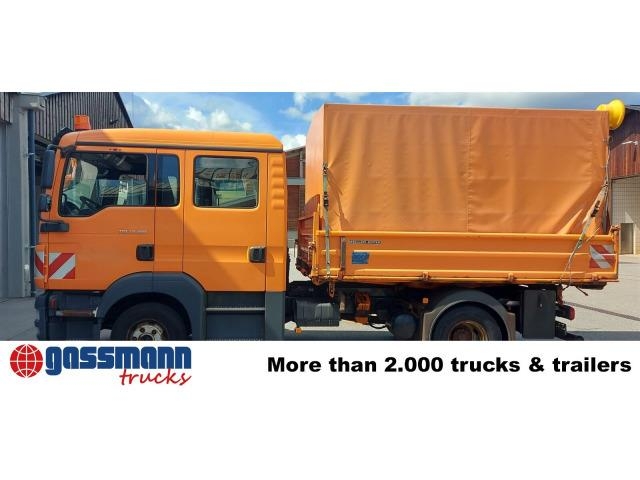MAN TGL 12.180 4x2 BL DOKA 6-Sitzer 2xAHK Sora- ja kippiautot