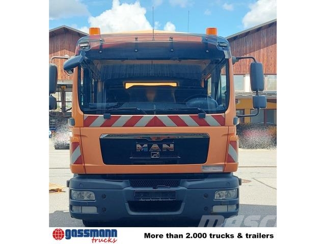 MAN TGL 12.180 4x2 BL DOKA 6-Sitzer 2xAHK Sora- ja kippiautot