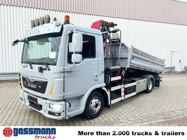 MAN TGL 12.180 4X2 BL mit Kran HMF 900-K1 Kipper