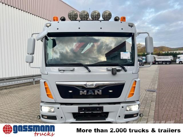 MAN TGL 12.180 4X2 BL mit Kran HMF 900-K1 Kipper
