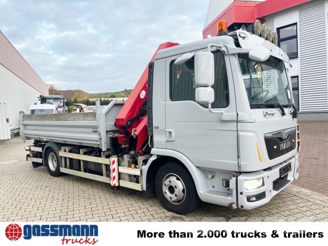 MAN TGL 12.180 4X2 BL mit Kran HMF 900-K1 Kipper