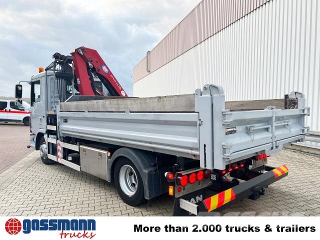 MAN TGL 12.180 4X2 BL mit Kran HMF 900-K1 Kipper