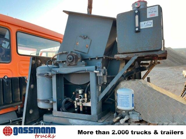 MAN TGL 12.180 , Bucher Kehrmaschine CF 50 Šlavimo technika