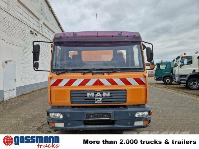 MAN TGL 12.180 , Bucher Kehrmaschine CF 50 Šlavimo technika