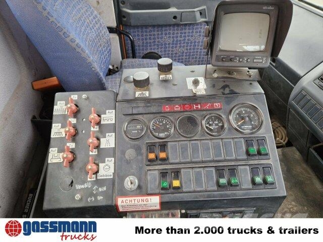 MAN TGL 12.180 , Bucher Kehrmaschine CF 50 Šlavimo technika