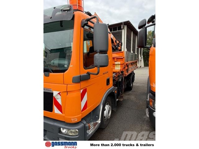 MAN TGL 12.220 4x2 BB Atlas AK 88.3-A2 Funk 2x'AHK Sora- ja kippiautot